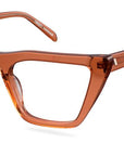 Čiré brýle Barb Caramel