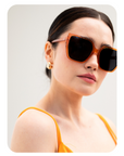 Sluneční brýle Camilla Apricot