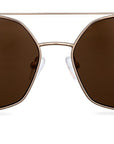 Clipon na brýle Chloe Gold/Brown