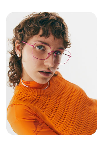 Počítačové brýle Emma Satin Fuchsia/Fuschsia