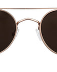 Clipon na brýle Frank Rose Gold/Brown