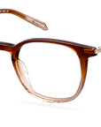 Čiré brýle Grant Wide Gold/Brown Ombre