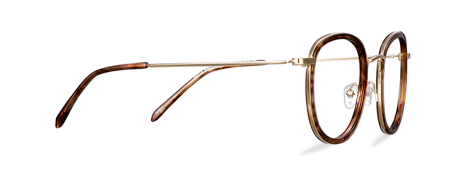 Dioptrické brýle Oscar Gold/Fancy Brown