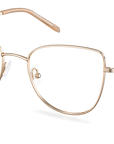 Dioptrické brýle Ella Gold/Milky Tea