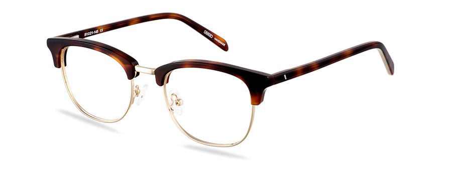Čiré brýle Jamie Gold/Brown Havana
