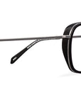 Čiré brýle Peter Gunmetal/Black Magic