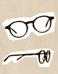 Čiré brýle Simon Dark Havana