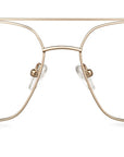 Dioptrické brýle Ralph Satin Gold/Cocoa Brown