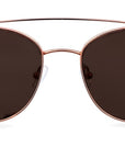 Clipon na brýle Ella Rose Gold/Brown