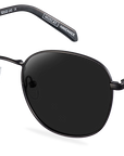 Sluneční brýle Leo Wide Matt Black/Black Matt