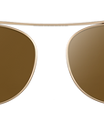 Clip on Sun Belova - Gold/Brown