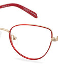 Počítačové brýle Sofia Gold Red/Strawberry Jelly