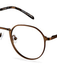 Čiré brýle Milo Matt Brown/Brown Marble
