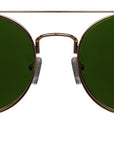 Clipon na brýle Steve Gold/Green
