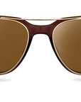 Clip on Sun Lucas - Gold/Brown