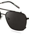 Clip on Sun Ralph - Matt Black/Smoke