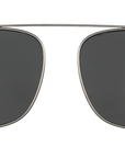 Clip on Sun Louis- Gunmetal/Smoke