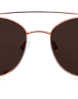 Clipon na brýle Ella Rose Gold/Brown