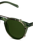 Clipon na brýle Ellis Gold/Green