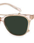 Clipon na brýle Belova Wide Gold/Green