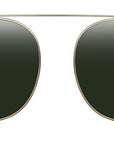 Clipon na brýle Leo Titanium Gold/Green