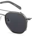 Clipon na brýle Archie Gunmetal/Smoke