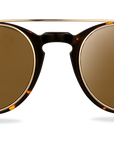 Clip on Sun Ellis Wide - Gold/Brown
