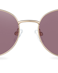 Sluneční brýle Sofia Wide Gold/Rose Water