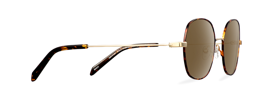 Sluneční brýle Hannah Gold Havana/Dark Havana