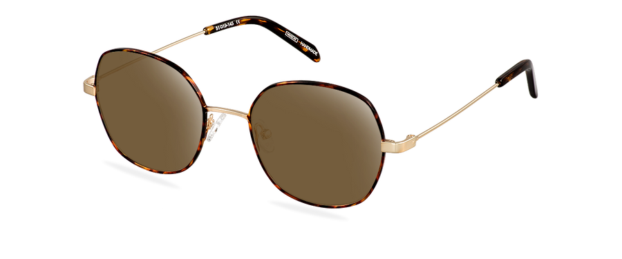 Sluneční brýle Hannah Gold Havana/Dark Havana