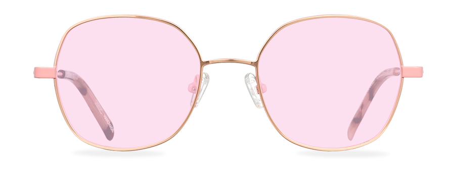 Sluneční brýle Hannah Rose Gold Pink/Powder Havana