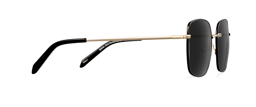 Sluneční brýle Emma Gold Black/Black Magic
