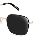 Sluneční brýle Emma Gold Black/Black Magic