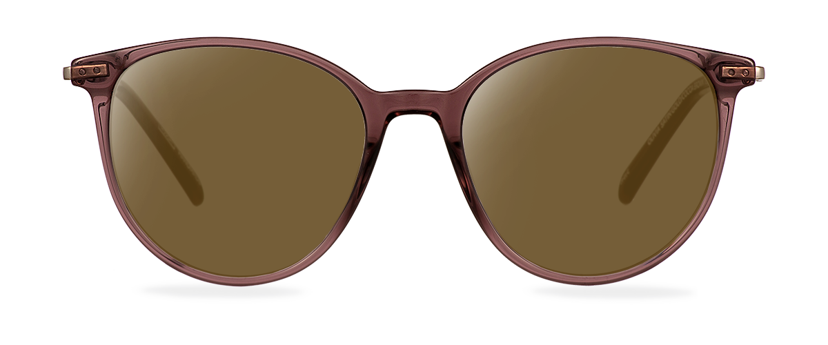 Sluneční brýle Olivia Satin Gold/Cocoa Brown