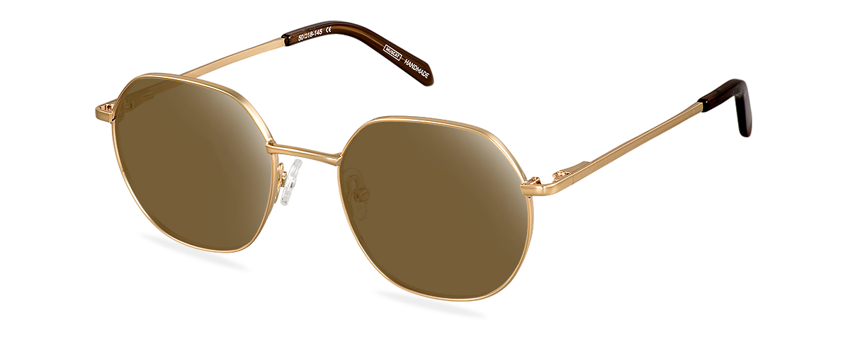 Sluneční brýle Bruno Gold/Americano