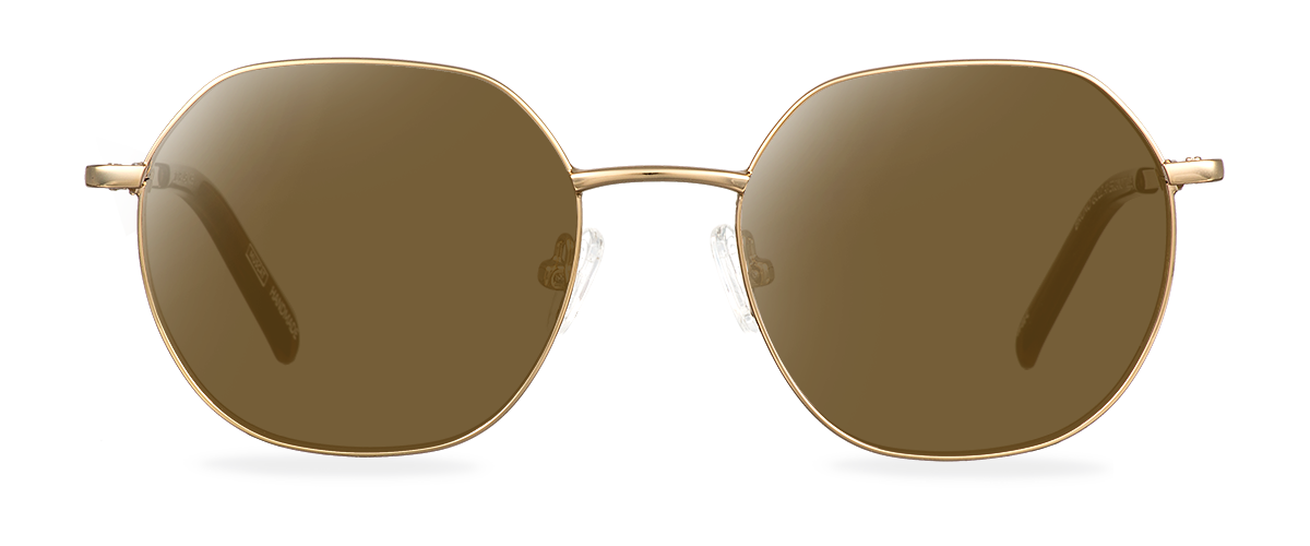 Sluneční brýle Bruno Gold/Americano