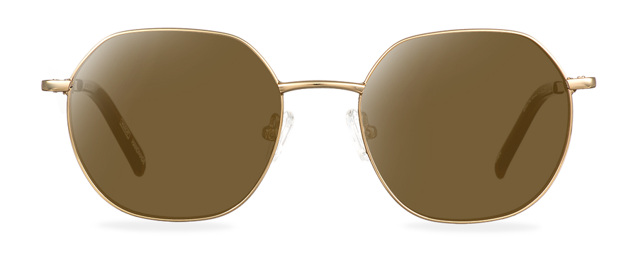 Sluneční brýle Bruno Gold/Americano