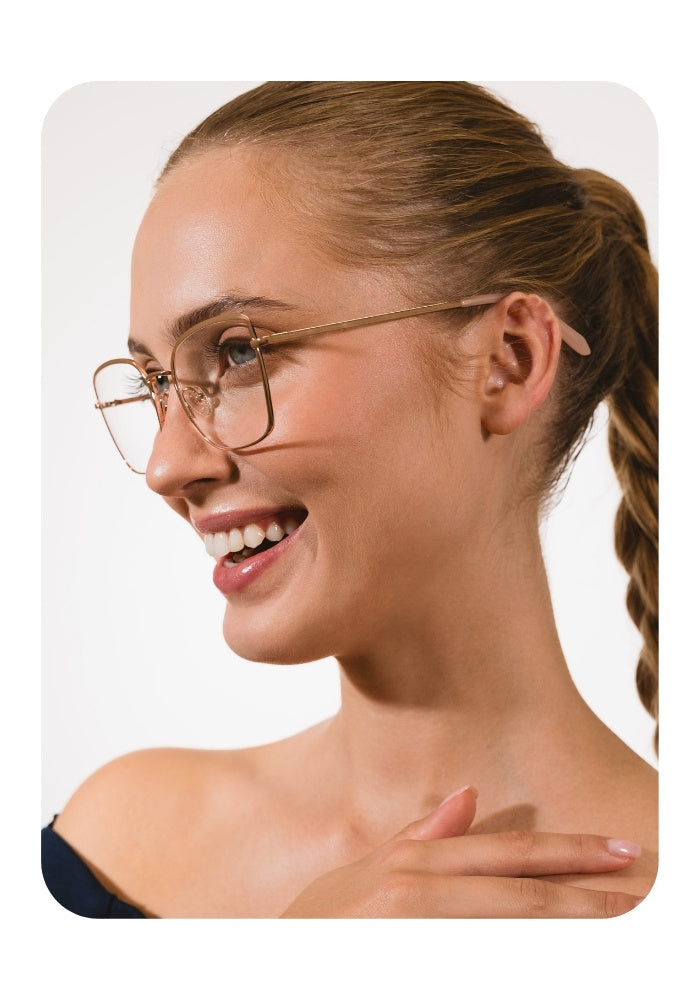 Počítačové brýle Alice Rose Gold/Jaipur Pink