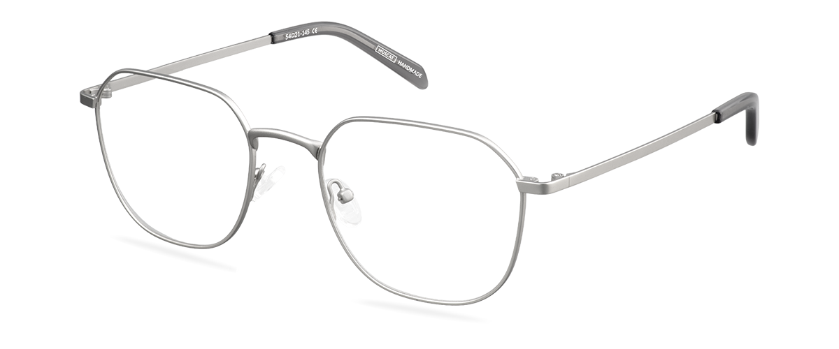 Dioptrické brýle Andy Satin Silver/Smoke
