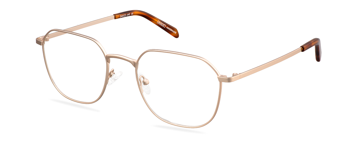 Dioptrické brýle Andy Satin Gold/Amber Delight
