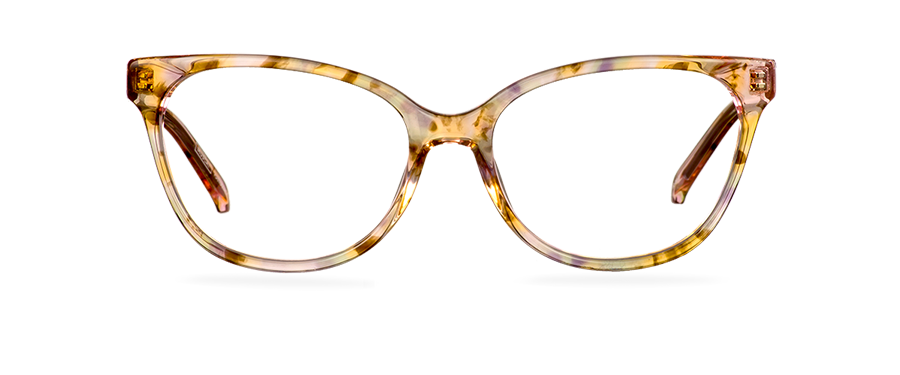 Čiré brýle Belova Wide Coral Havana