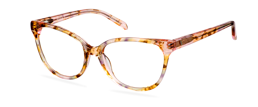 Čiré brýle Belova Wide Coral Havana
