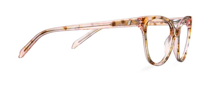 Čiré brýle Belova Wide Coral Havana