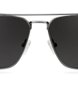Clip On Sun Bruce Wide - Gunmetal/Smoke