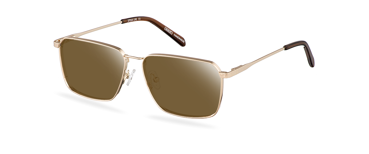 Sluneční brýle Bruce Wide Gold/Americano