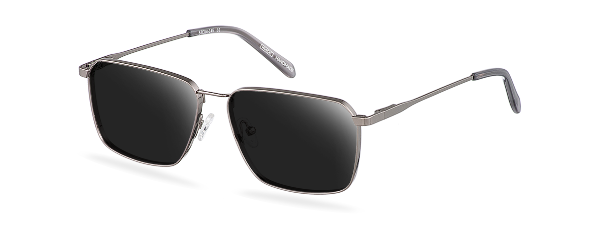 Sluneční brýle Bruce Wide Gunmetal/Smoke