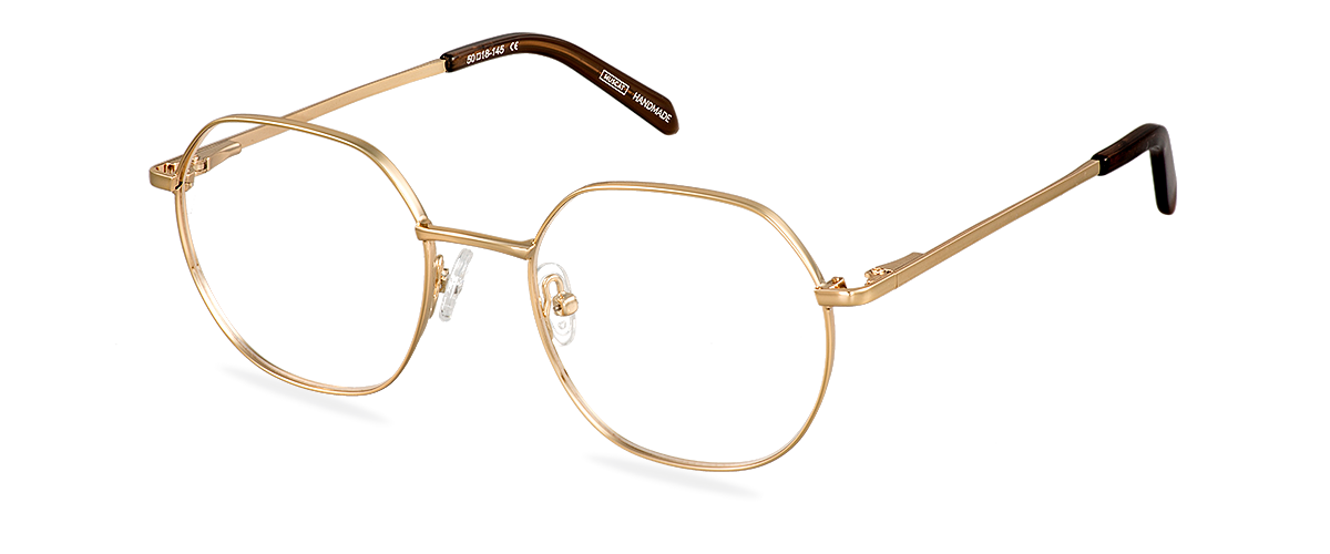 Počítačové brýle Bruno Gold/Americano