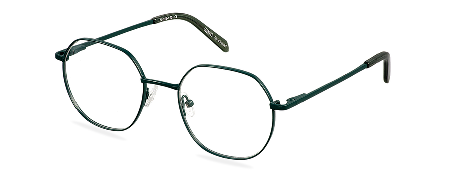 Čiré brýle Bruno Satin Green/Pine