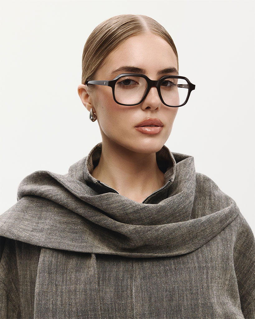 Čiré brýle Carmy Brunette