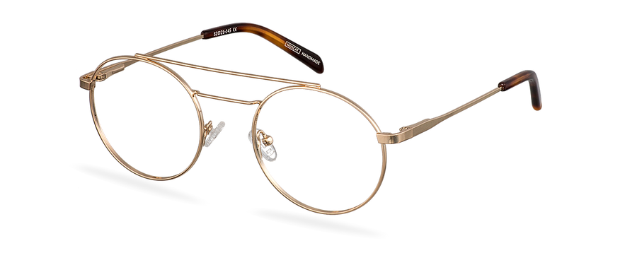 Čiré brýle Carter Gold/Brown Havana